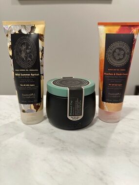 Tweak’d By Nature brand new cleansing volumizing scrub,hair treatment,body cream